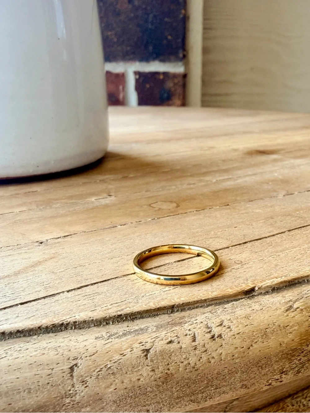 Polished Gold Ring